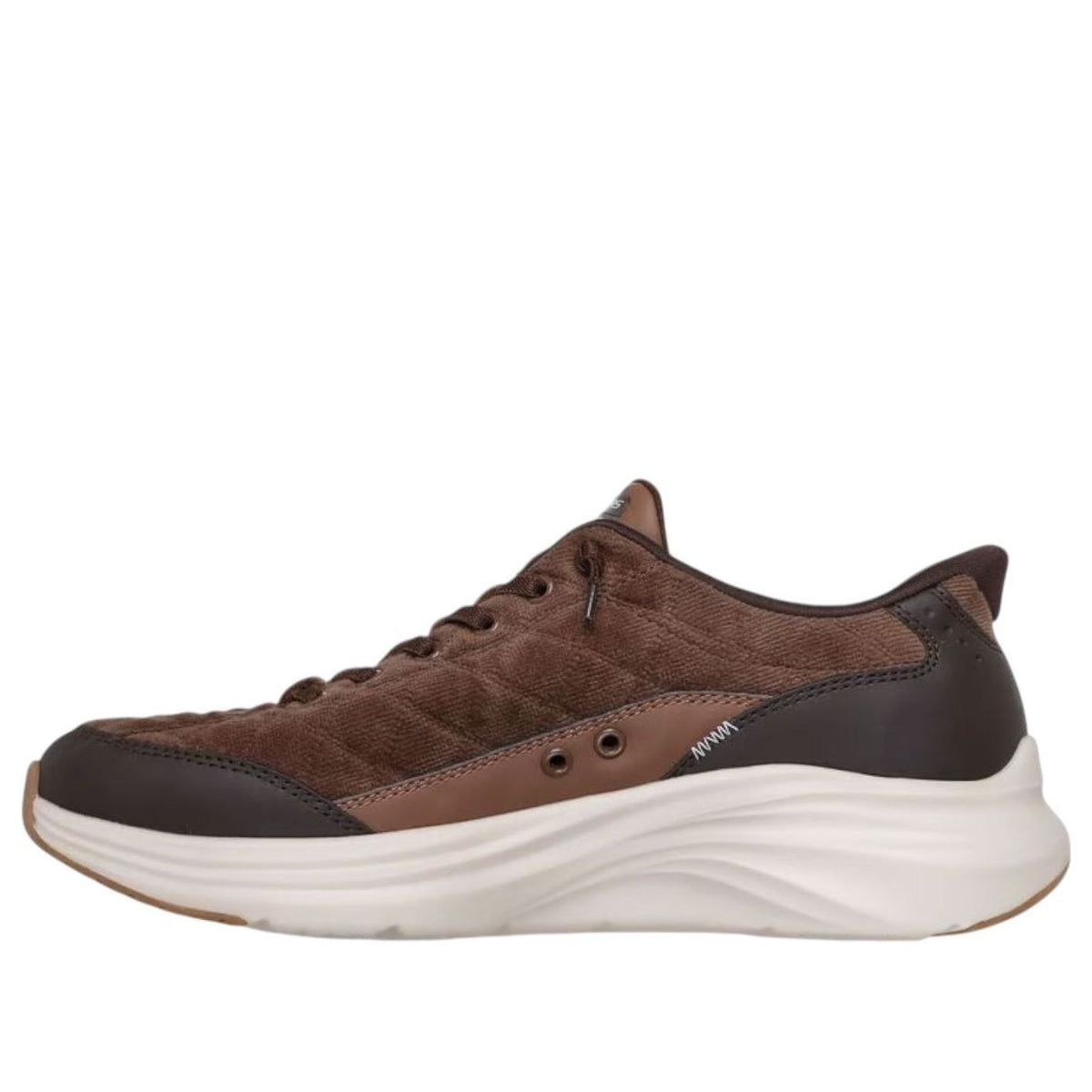 Skechers Slip-ins Contour Foam Cozy Fit Cordelux 'Brown' 232618-BRN