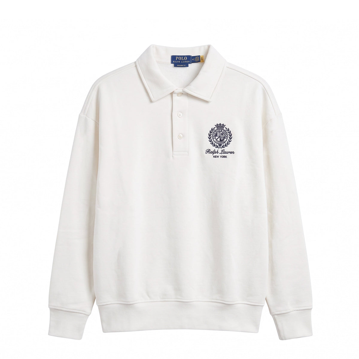 Polo Ralph Lauren Relaxed Fit Logo Collared Sweatshirt
