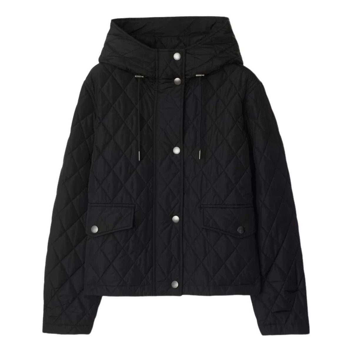 (WMNS) Burberry 26FW Pembroke Hood Quilted Jacket 'Black' 8110329 - Burberry Professional Edition