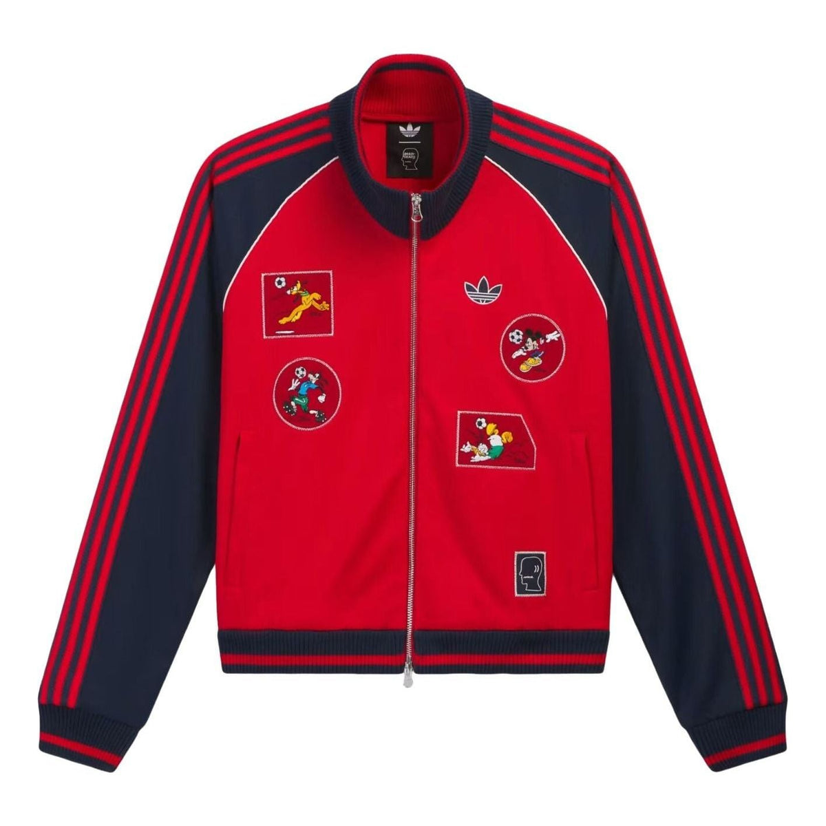 adidas x Brain Dead x Disney Track Jacket Asia Sizing 'Better Scarlet' KR5176