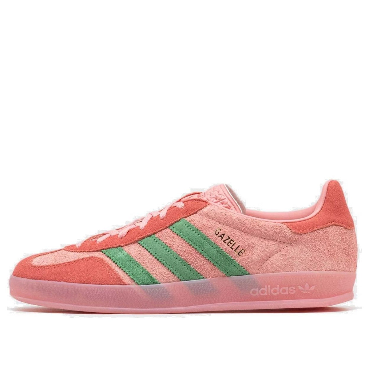 (WMNS) adidas Gazelle Indoor 'Pink Spark Preloved Green' IG6782