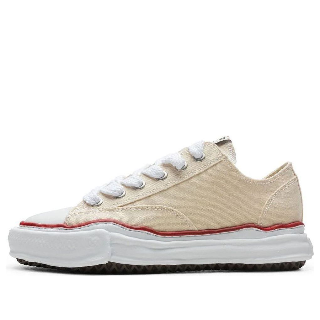 Maison MIHARA YASUHIRO Peterson Low OG Sole Canvas SE 'Natural' A04FW729-BRN