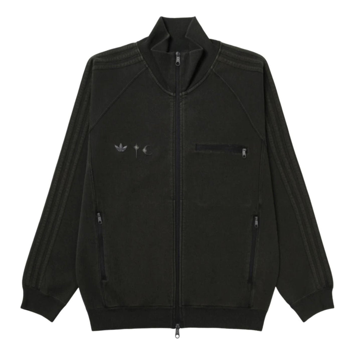 adidas x Thug Club BB Track Top Asia Sizing 'Black' KA3269