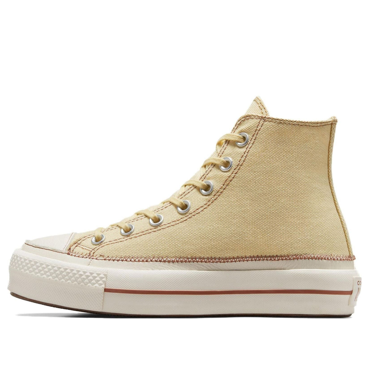 (WMNS) Converse Chuck Taylor All Star Lift Platform 'Yellow Brown' A04659C