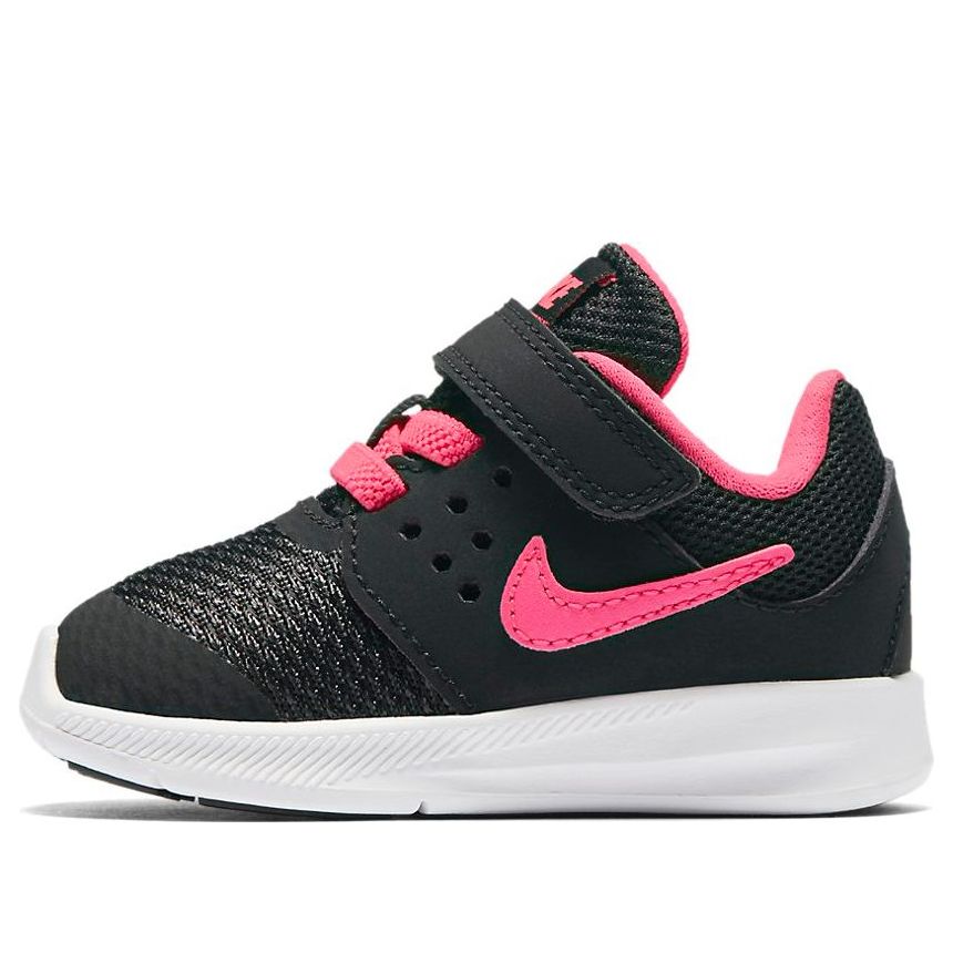 (TD) Nike Downshifter 7 Low-Top Running Shoes Black/Pink 869971-002