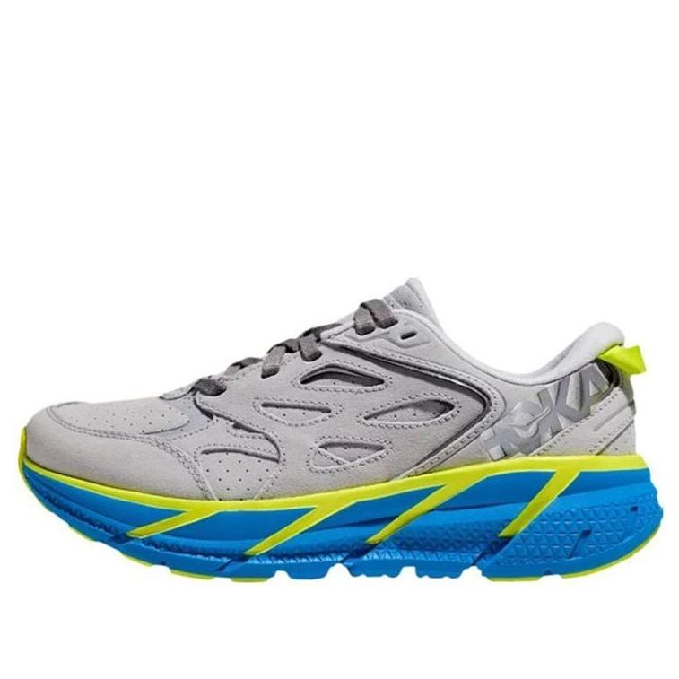 HOKA ONE ONE Clifton L Suede 'Lunar Rock Diva Blue' 1122571-LRDB
