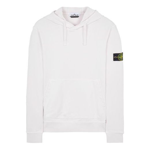 STONE ISLAND Logo Patch Hoodie 'Light Pink' 761564151-V0080