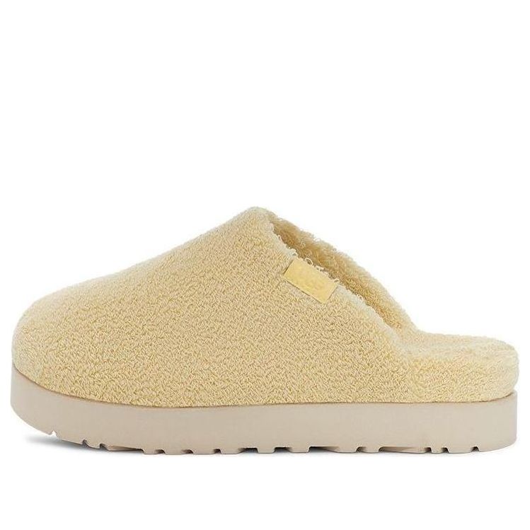 (WMNS) UGG Fuzz Sugar Terry Slide 'Banana Pudding' 1126386-BPDD