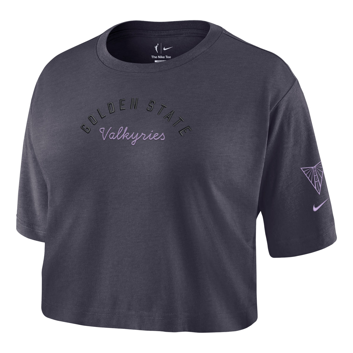 (WMNS) Nike Golden State Valkyries Cropped T-Shirt 'Gridiron' IR1509-015