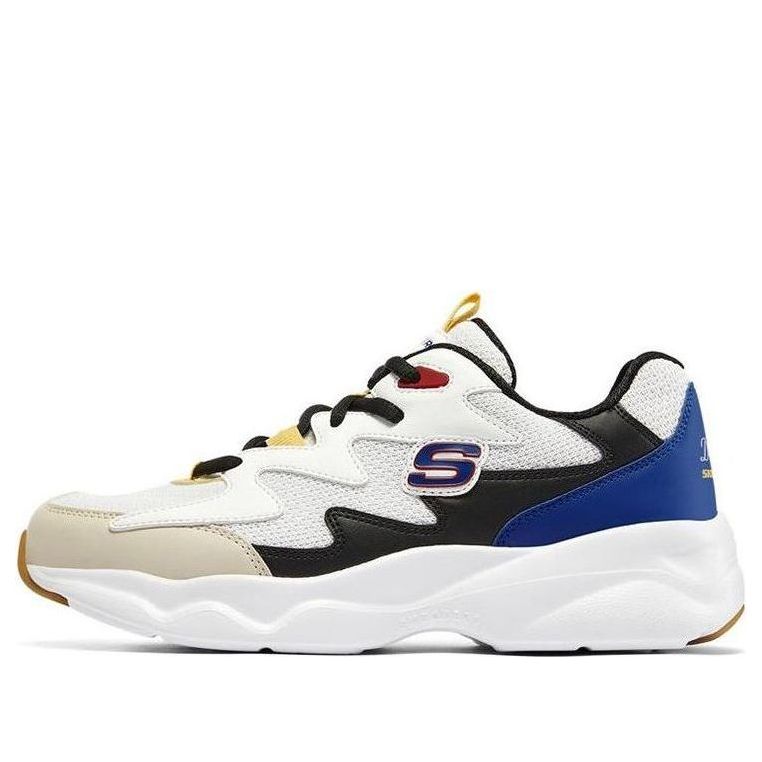 (WMNS) Skechers D Lites Airy Low-Top Running Shoes White/Blue 896041-WMLT