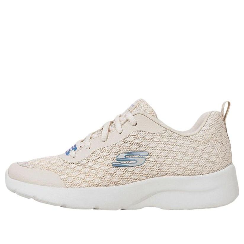(WMNS) Skechers Dynamight 2.0 Low Top Sneakers 'Cream White Blue' 149542-NAT