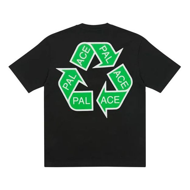PALACE P Cycle TShirt Triangle Back Logo Short Sleeve Unisex Black P20TS050