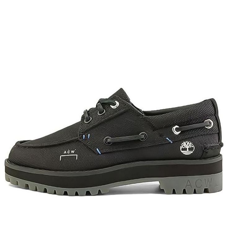 (WMNS) Timberland x A-COLD-WALL 3 Eye Lug Boat Shoe 'Black' A66XFW