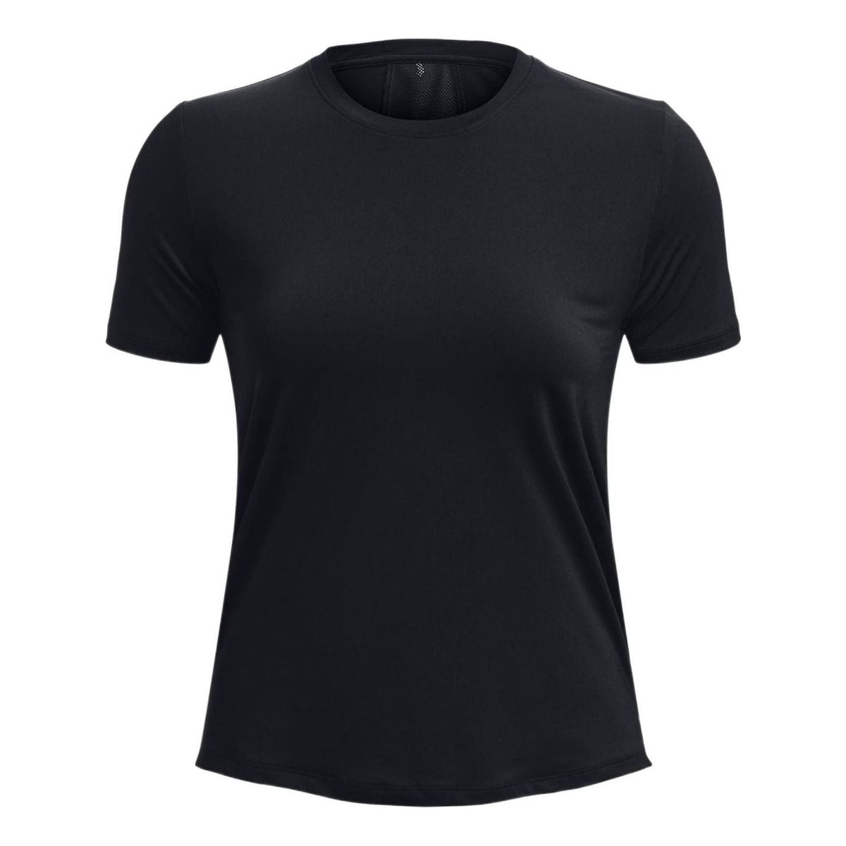 (WMNS) Under Armour Rush Vent T-shirt 'Black' 1379043-001