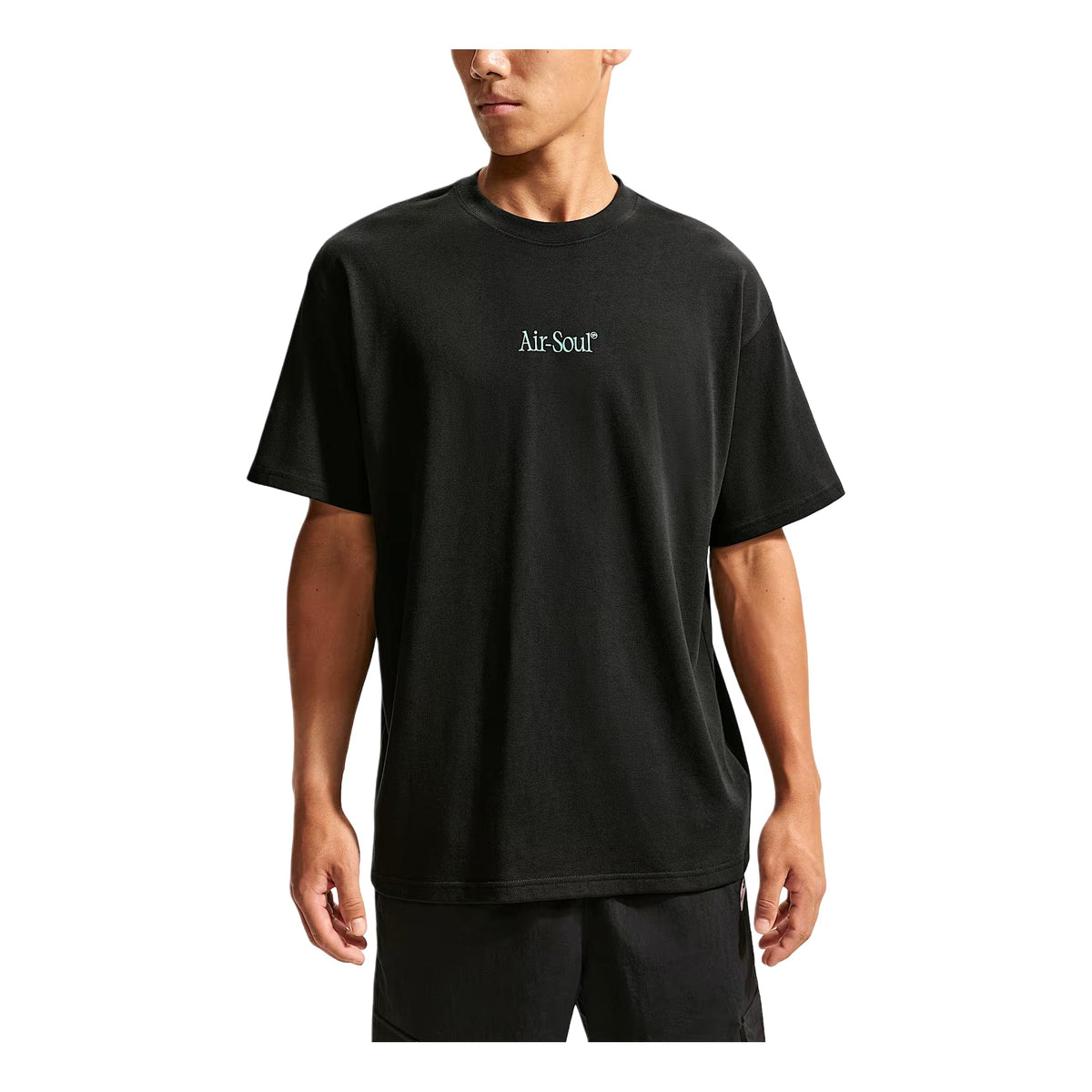 Nike Sportswear T-Shirt Asia Sizing 'Black' IW1200-010 - Nike Professional Edition