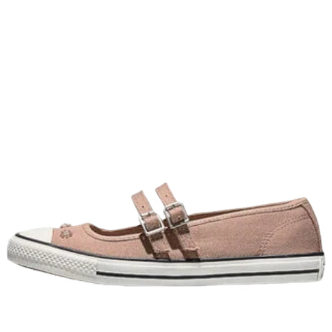 (WMNS) Converse Chuck Taylor All Star Dainty Mary Jane Beads 'Dried Earth Egret Black' A17863C