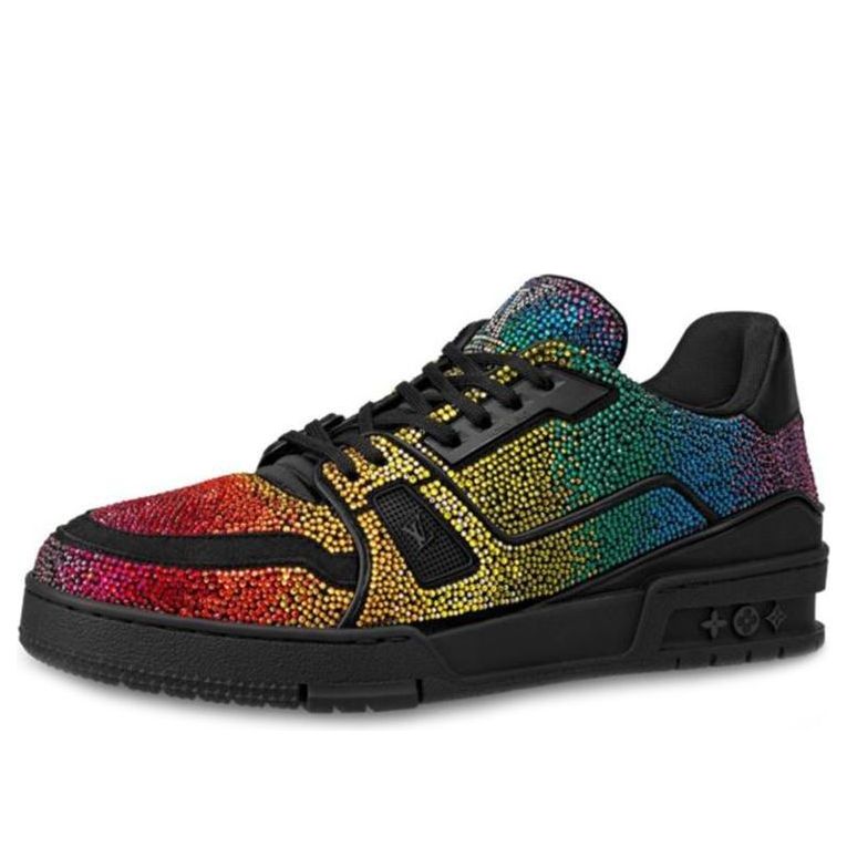 LOUIS VUITTON Trainer Sneakers 'Glitter Rainbow' 1A5YLN