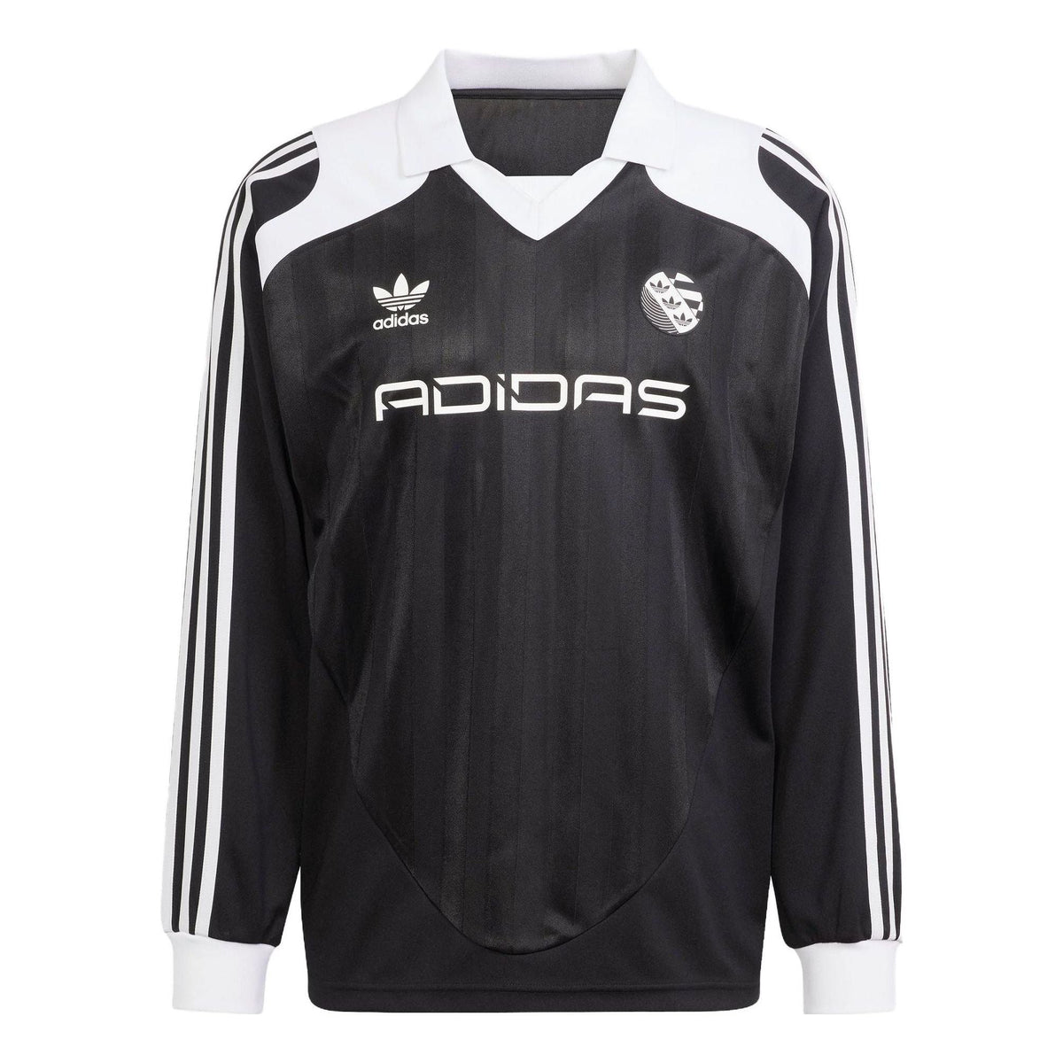 adidas Originals Adilenium Oversized Long Sleeves 'Black White' IW3642