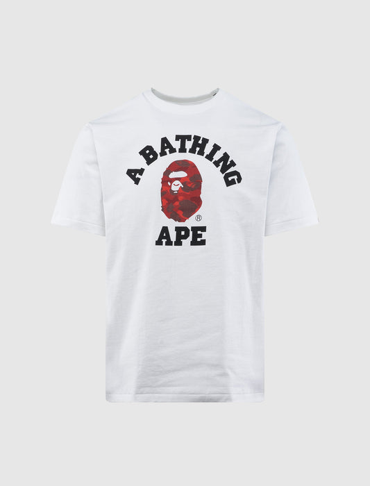 COLOR CAMO COLLEGE TEE