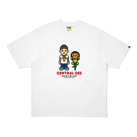 Bape x Spotify x SYNA Central Cee Baby Milo T-shirt 'White' 2L73-110-910-WH