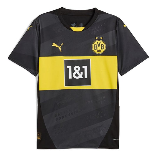 PUMA Borussia Dortmund 2024/25 Away Jersey 'Black Yellow' 774956-02
