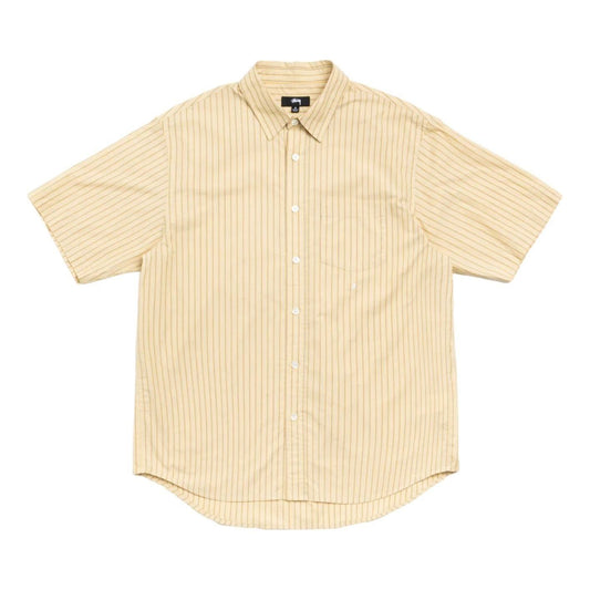 Stussy Standard SS Shirt 'Yellow Stripe' 1110415-YEST