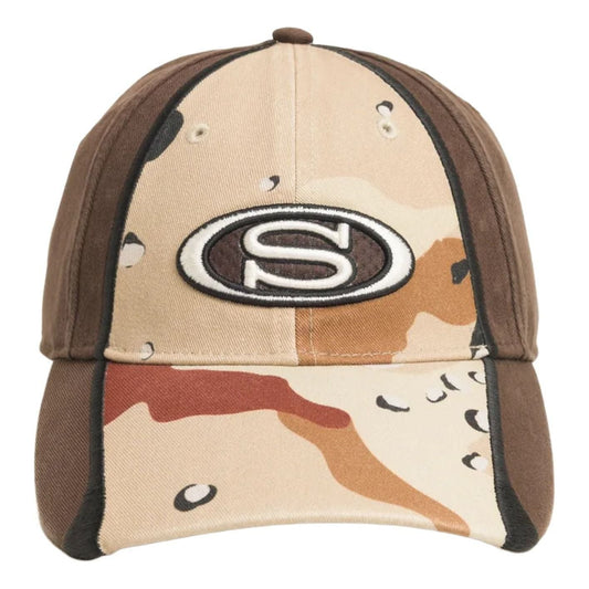 Stussy S Oval Cap 'Desert Camo' 1311235-DECA - Stussy Professional Edition