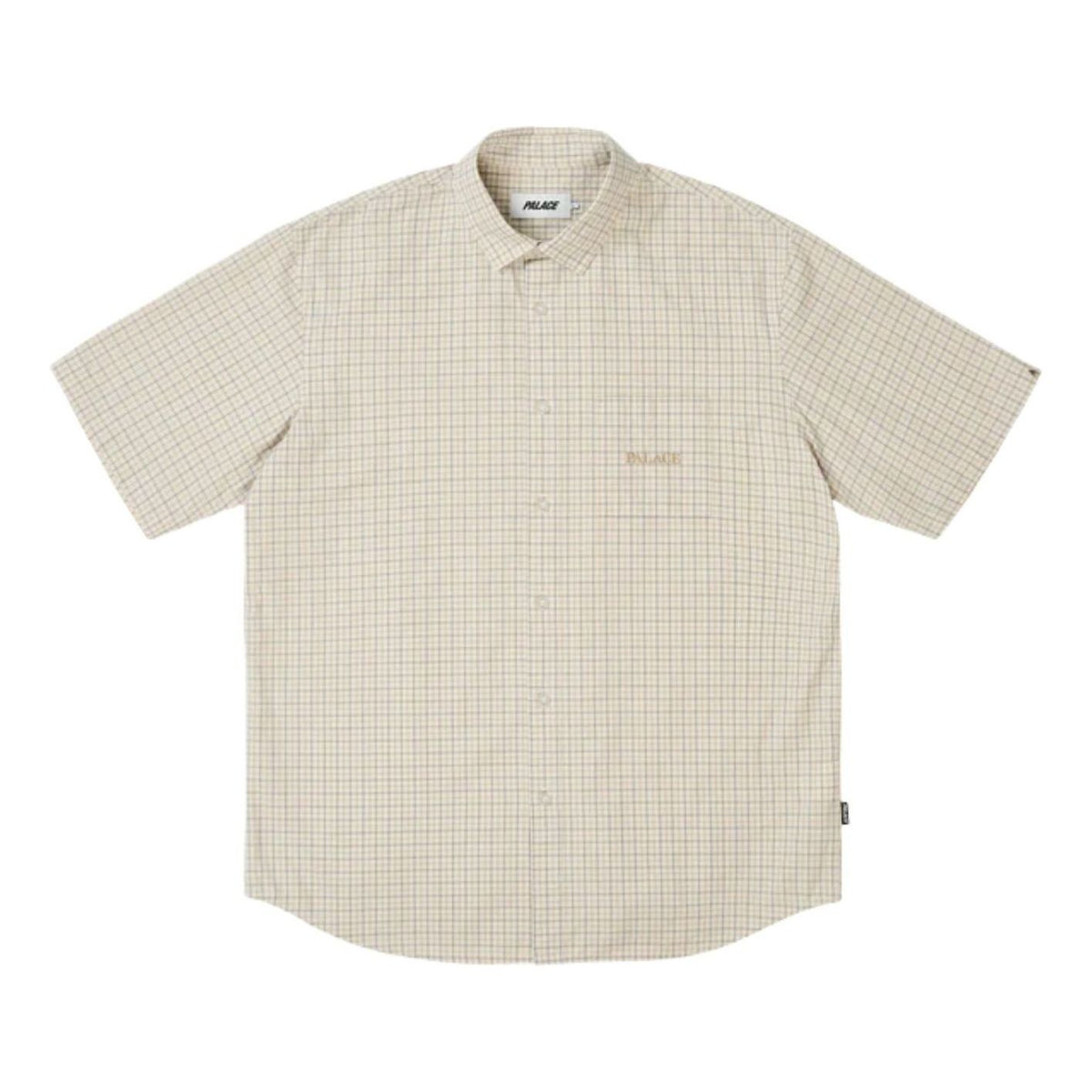 Palace Standard Check Shirt 'Tan' P30SHT020