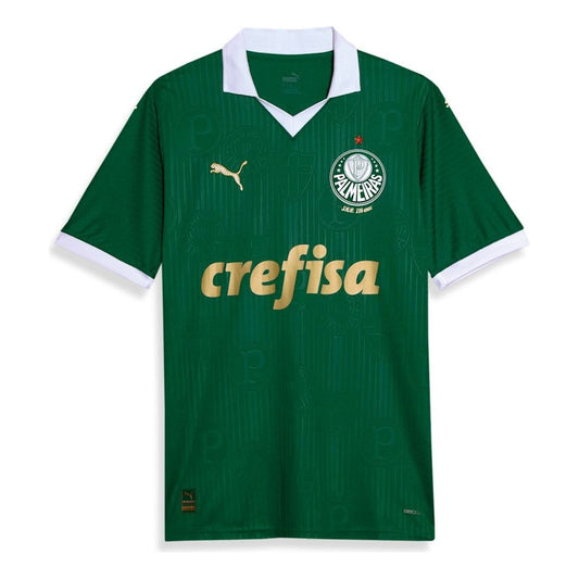 PUMA SE Palmeiras 24 Authentic Home Jersey 'Green' 777237-01