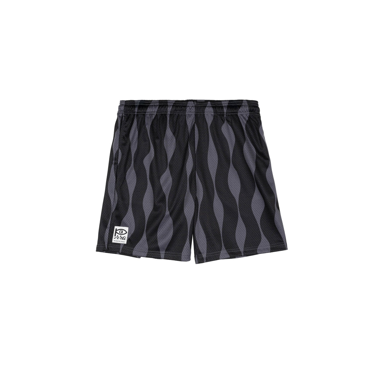 By Parra Waved Mesh Shorts