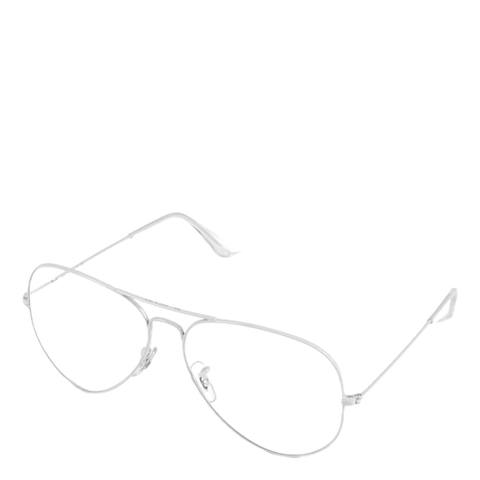 Aviator Large Metal Light Gray 9223BL/62