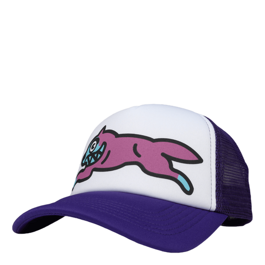 Running Dog Trucker Cap Purple