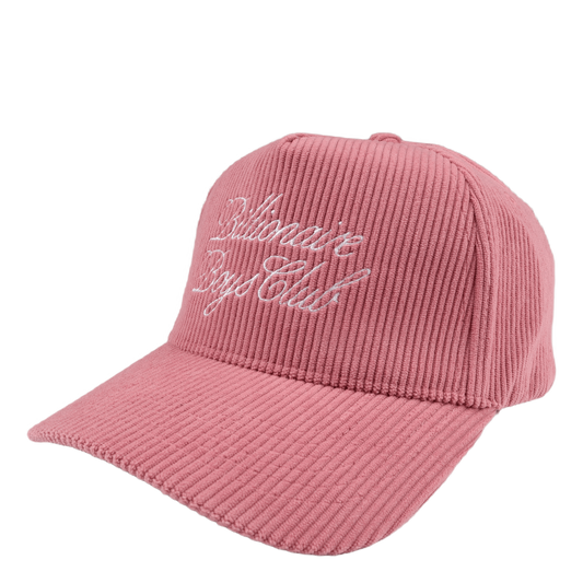 Corduroy Cap Pink