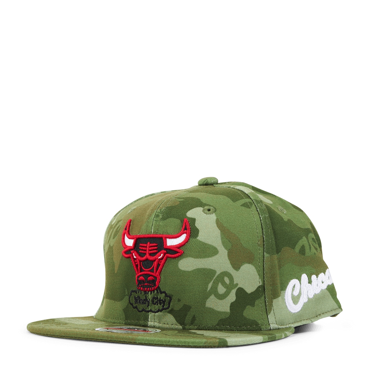 Bulls Tonal Camo Stretch Fitted HWC