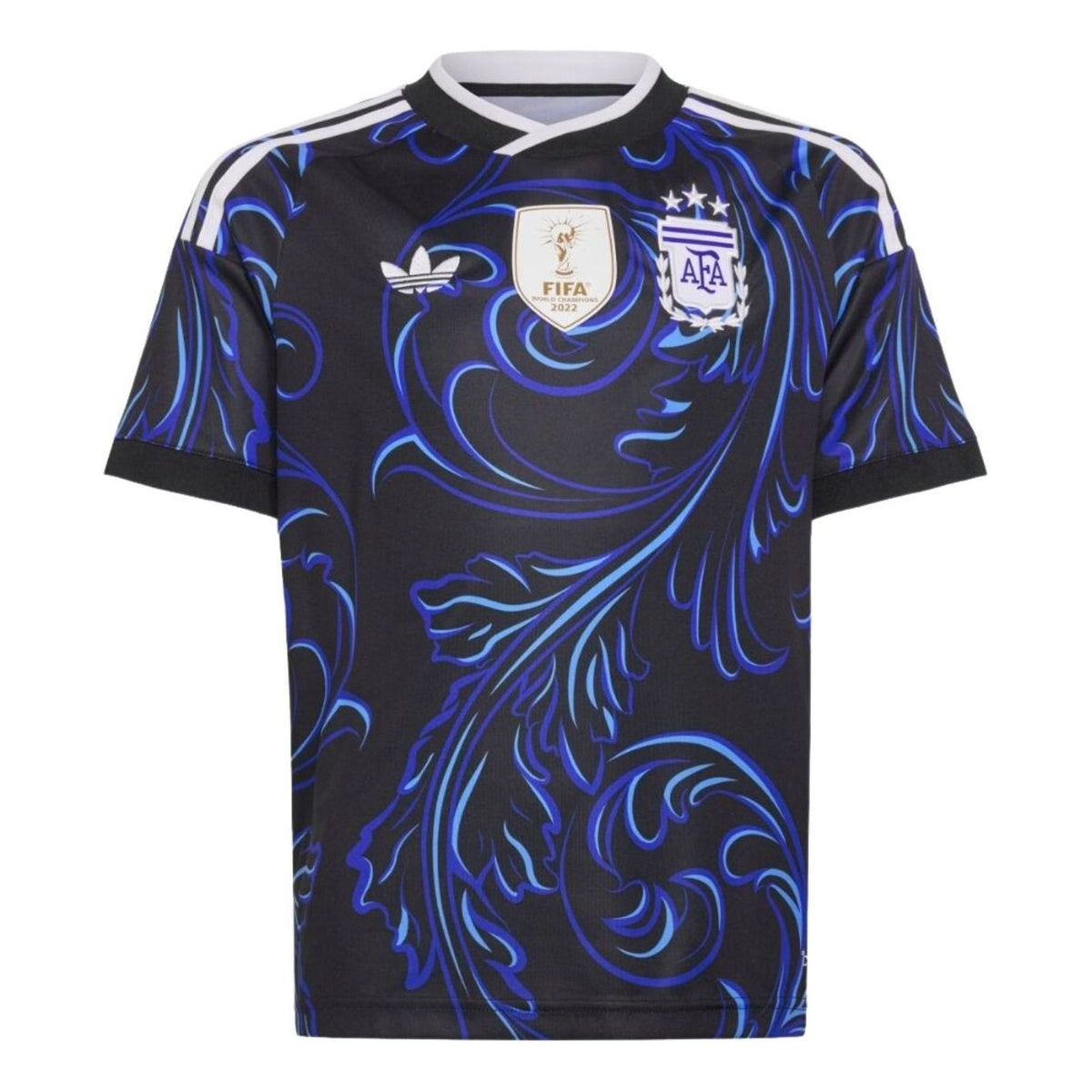 (GS) adidas Argentina 26 Away Jersey Asia Sizing 'Black Lucid Blue' KB0626