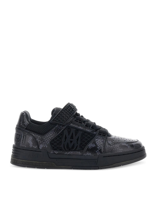 SNEAKER SKYLINE IN PELLE E MESH CON STAMPA PITONE