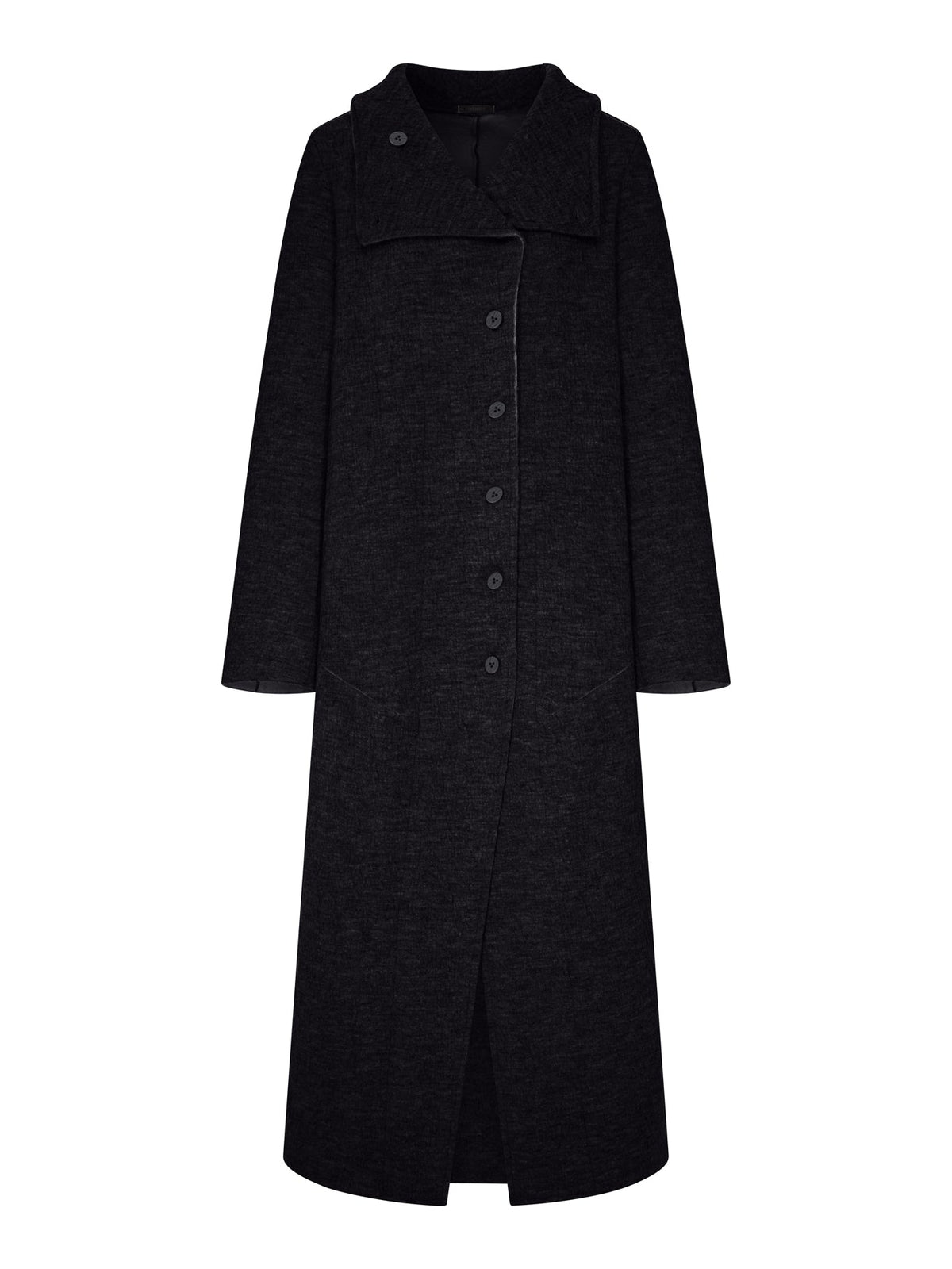 CAPPOTTO LUNGO IN MAGLIA