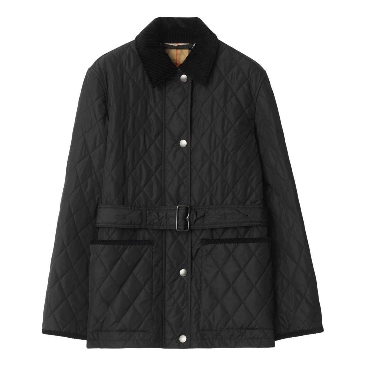 (WMNS) Burberry 26FW Chiltern Quilted Jacket 'Black' 8110378 - Burberry Professional Edition