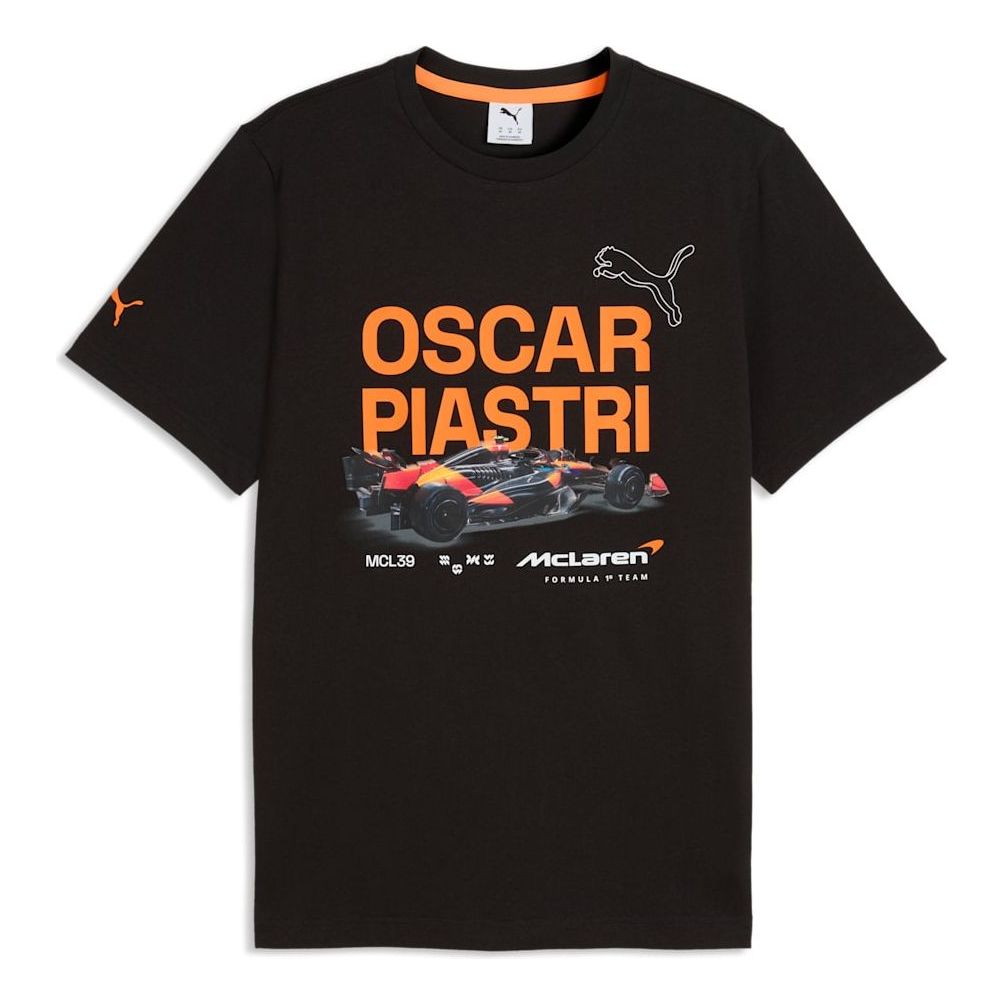 PUMA x McLAREN RACING Piastri T-Shirt 'PUMA Black' 637452-01 - PUMA Professional Edition