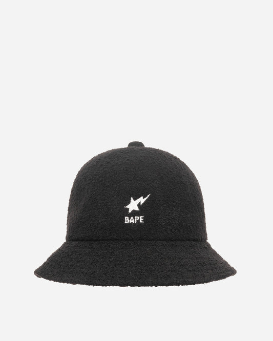 Bape Sta Pile Bucket Hat Black