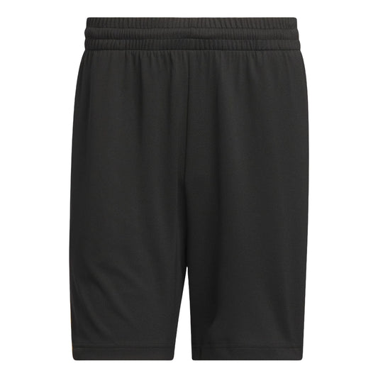 adidas Basketball Badge of Sport Shorts Asia Sizing 'Black Yellow' IR5534