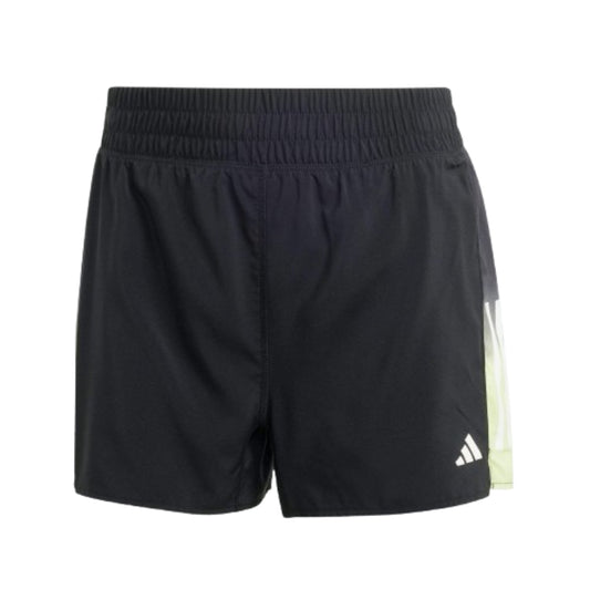 (WMNS) adidas Own The Run Climacool Colorblock Shorts Asia Sizing 'Black' JP0827