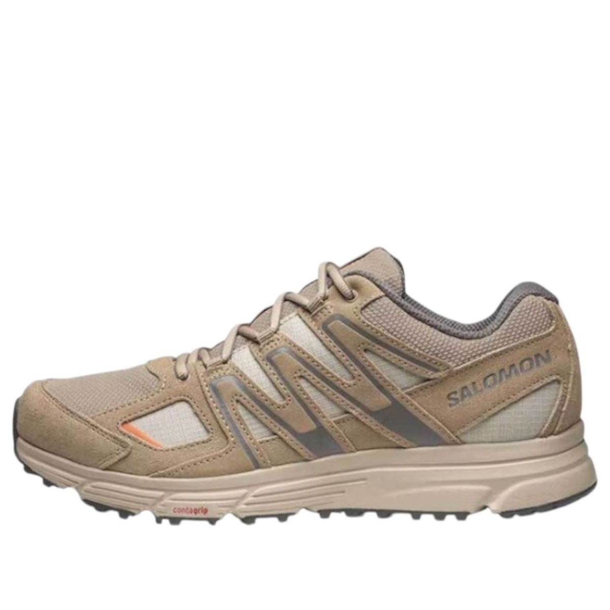 SALOMON X-Mission 4 Suede 'Cement Natural' 474378
