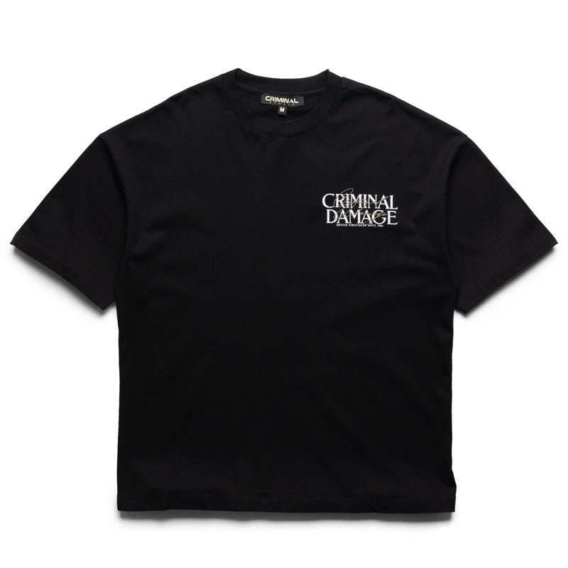 Criminal Damage Mythical Tiger Tee - Black