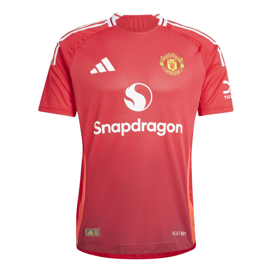 adidas Manchester United 24/25 Authentic Home Soccer Asia Sizing 'Mufc Red' JF1291
