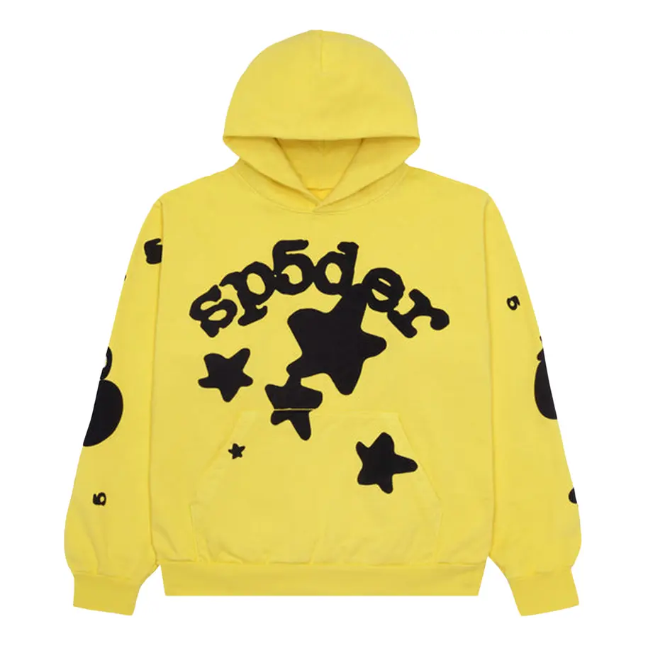 Sp5der Beluga Hoodie 'Gold' 2406-1SS230106BH-GOLD