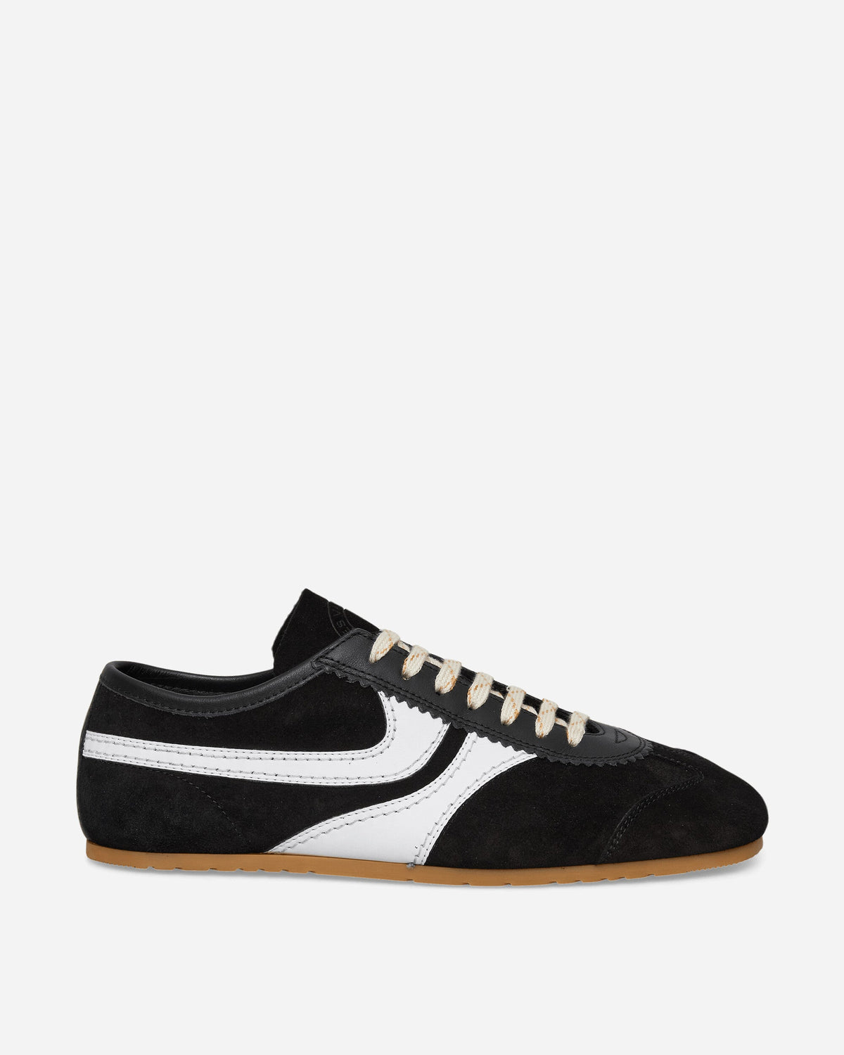 Suede Sneakers Black / White
