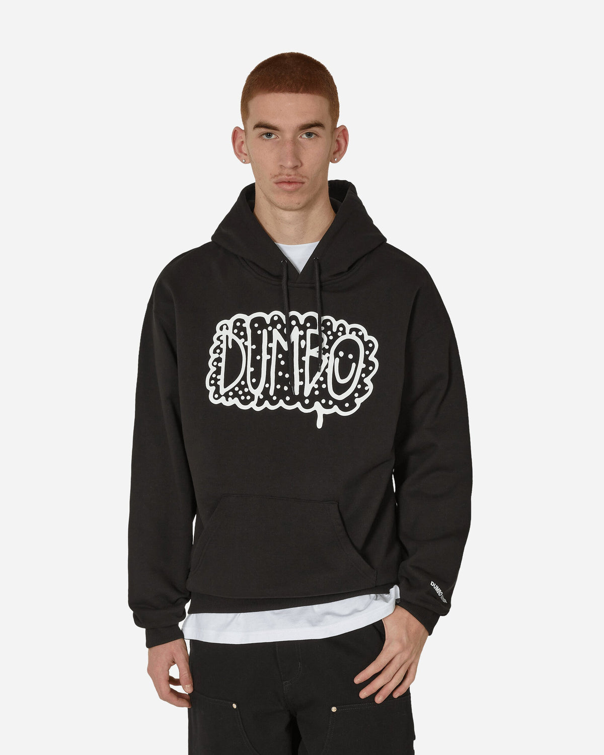 DUMBO Milano Imperfecta Hooded Sweatshirts Black