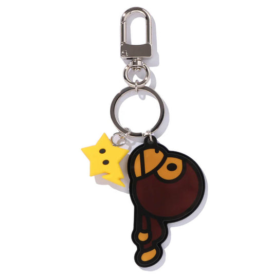 Kids Baby Milo Acrylic Keychain - Brown