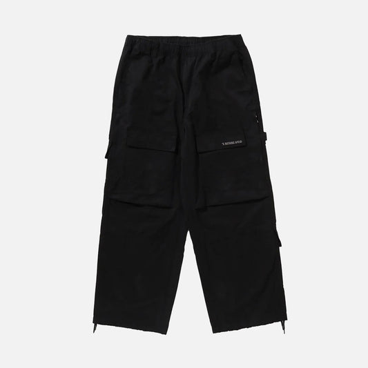 USED RELAXED FIT CARGO PANTS - BLACK